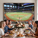 Texas Rangers Baseball Team Print - Arlington Globe Life