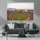 Cincinnati Reds Baseball Print Canvas- Cincinnati