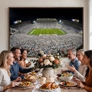Beaver Stadium Night Game Triple Canvas Wall Art - Penn