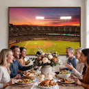 Oakland Athletics Baseball Team Print - Oakland Coliseum