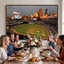 Minnesota Twins Baseball Team Print - Minneapolis Target