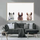 Horse Wall Art - Minimalist Horse Triptych Wall Art – Modern by MyGreatCanvas | Canvas Wall Art Prints | Photo Prints & Wall Decor