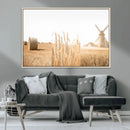 Vintage Farmhouse Triptych Wall Art – Giclée Canvas