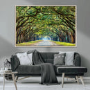 Wormsloe State Plantation Driveway Wall Art Canvas Print by MyGreatCanvas | Canvas Wall Art Prints | Photo Prints & Wall Decor