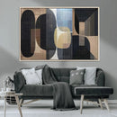 Minimalist Wabi Sabi Abstract Geometric Wall Art Canvas