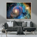 Spiral Galaxy Wall Art Canvas Print