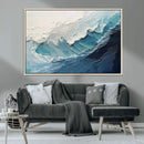 Ocean Wave Canvas Wall Art Print – Coastal Living Room Large