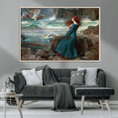 Miranda by the Shore Wall Art Canvas Print – Tempest Scene by MyGreatCanvas | Canvas Wall Art Prints | Photo Prints & Wall Decor