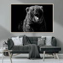 Bear Canvas Print | Wildlife Wall Art for Cabin Decor |