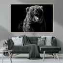 Bear Canvas Print | Wildlife Wall Art for Cabin Decor |