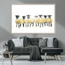 Farmhouse Wall Art Sheep Print | Ready to Hang Framed Canvas by MyGreatCanvas | Canvas Wall Art Prints | Photo Prints & Wall Decor