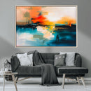 Colorful Abstract Wall Art | Bold Modern Canvas Print |