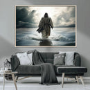 Jesus Walking on Water Wall Art | Canvas Print | Ready to