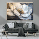 White Magnolia Flower Wall Art Canvas Print | Abstract by MyGreatCanvas | Canvas Wall Art Prints | Photo Prints & Wall Decor