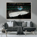 American Airlines Center Dallas Stars Wall Art Canvas Print