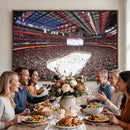Barton Malow Little Caesars Arena Detroit Wall Art Canvas