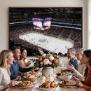 Rogers Place Edmonton Oilers Ice Hockey Stadium Wall Art,