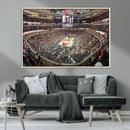 United Center Chicago Bulls Stadium Wall Art Canvas Print