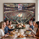 United Center Chicago Bulls Stadium Wall Art Canvas Print