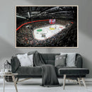 Vaudoise Lausanne Ice Hockey Arena Stadium Wall Art Canvas,