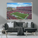 Florida Tampa Raymond James Stadium Wall Art Canvas Print -