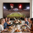 Framed Florida State Seminoles Football Team Print -