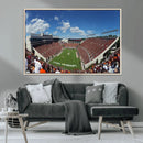 Virginia Tech Hokies Football Team Print - Blacksburg Lane
