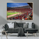 Wisconsin Badgers Football Team Print - Madison Camp Randall by MyGreatCanvas | Canvas Wall Art Prints | Photo Prints & Wall Decor