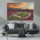 Camp Randall Stadium Wisconsin Badgers Large Wall Art Canvas