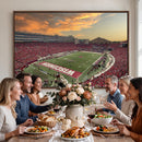Camp Randall Stadium Wisconsin Badgers Large Wall Art Canvas