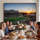 Demon Deacons Football Team Print Canvas- Winston-Salem