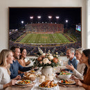 Demon Deacons Print Canvas, Football Team Print -