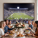 Brigham Young University Cougars Football Print Canvas -