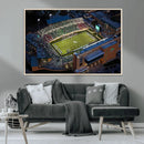 University of North Texas Mean Green Football Artwork,