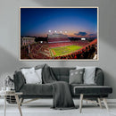 Wolfpack Football Team Wall Art Print - Raleigh