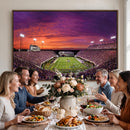 East Carolina University Pirates Football Print Canvas-