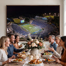 Duke University Blue Devils Football Print Canvas - Durham