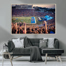 University of Kansas Jayhawks Football Team Art Print - by MyGreatCanvas | Canvas Wall Art Prints | Photo Prints & Wall Decor