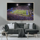 University of Kansas Jayhawks Football Team Print - Lawrence by MyGreatCanvas | Canvas Wall Art Prints | Photo Prints & Wall Decor