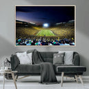University of Michigan Wolverines Football Team Print - Ann by MyGreatCanvas | Canvas Wall Art Prints | Photo Prints & Wall Decor