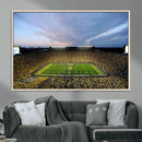 Michigan Stadium Wall Art Canvas Print, Vibrant Game Day by MyGreatCanvas | Canvas Wall Art Prints | Photo Prints & Wall Decor