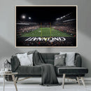 Cincinnati Bearcats Football Team Print - Nippert Stadium