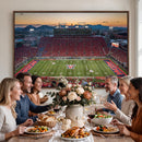 Arizona Wildcats Football Team Print - Tucson Arizona