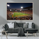 Clemson University Tigers Art Print, Football Team Print -