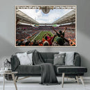 Miami Hurricanes Football Team Wall Art Print - Miami Hard by MyGreatCanvas | Canvas Wall Art Prints | Photo Prints & Wall Decor