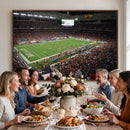 Miami Hurricanes Football Team Print Canvas- Miami Hard Rock