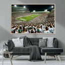 Michigan State Spartans Football Canvas Print - East Lansing