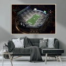 Michigan State Spartans Football Team Print - East Lansing