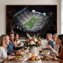 Michigan State Spartans Football Team Print - East Lansing
