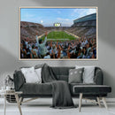 Michigan State Spartans Football Team Art Print - East